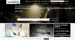 Desktop Screenshot of ilamparas.com